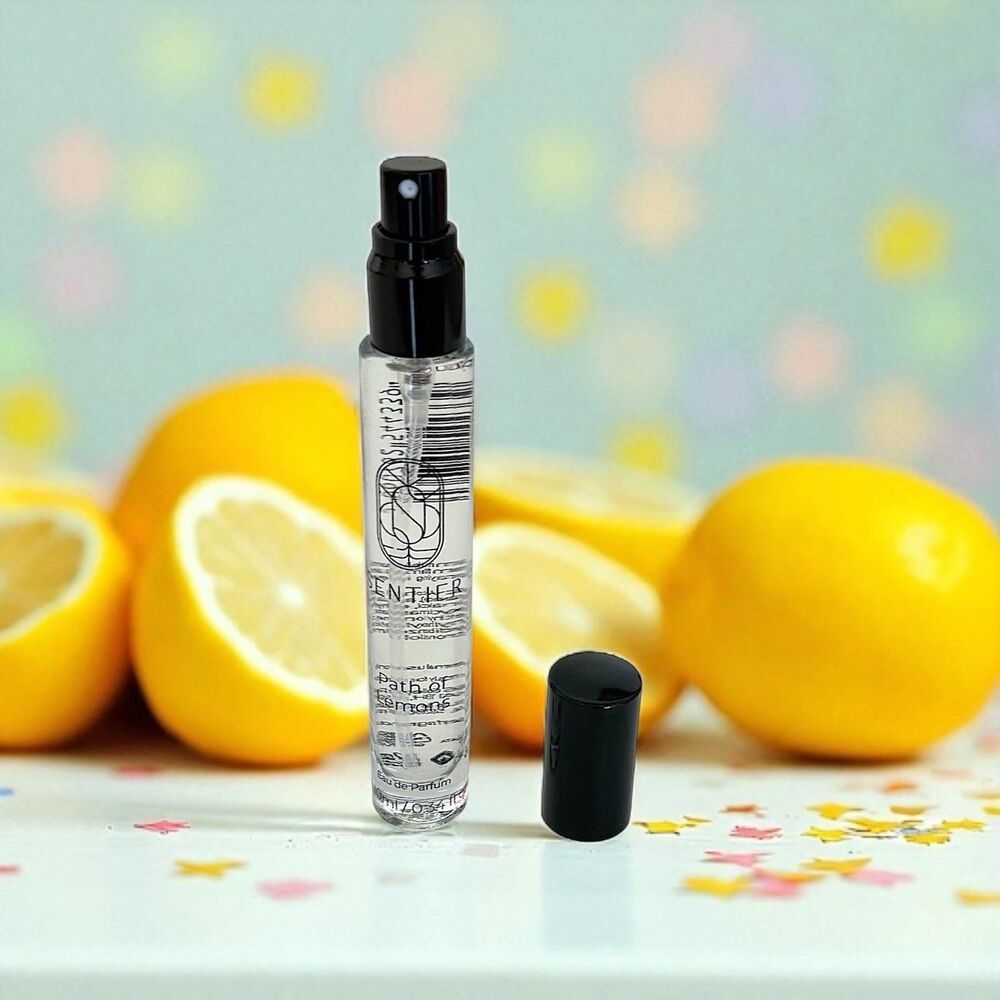 Sentier Path of Lemons Eau de Parfum 0.34oz Unisex Citrus Floral Fragrance NWOB